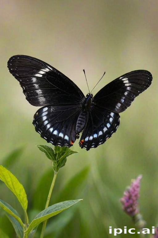 black butterfly