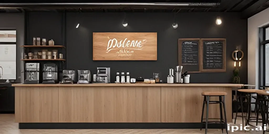 coffee shop mockup