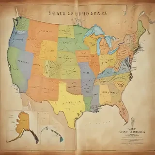 map of the united states