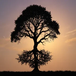 tree silhouette png