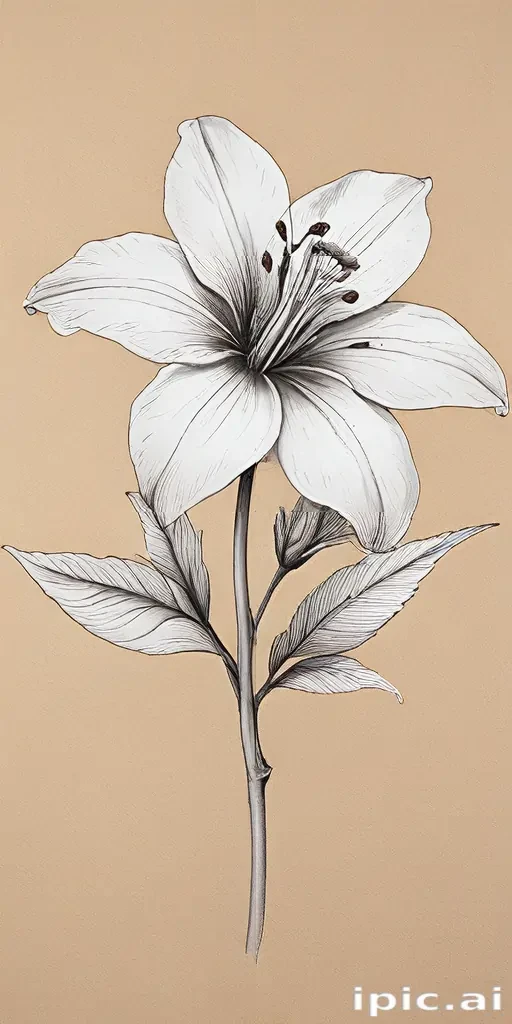 flower drawwing