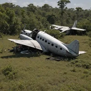 crashed plane png