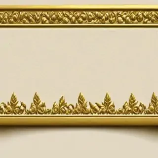 golden border