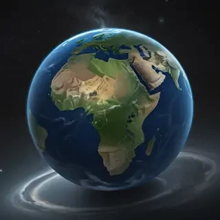 animated pic of earth