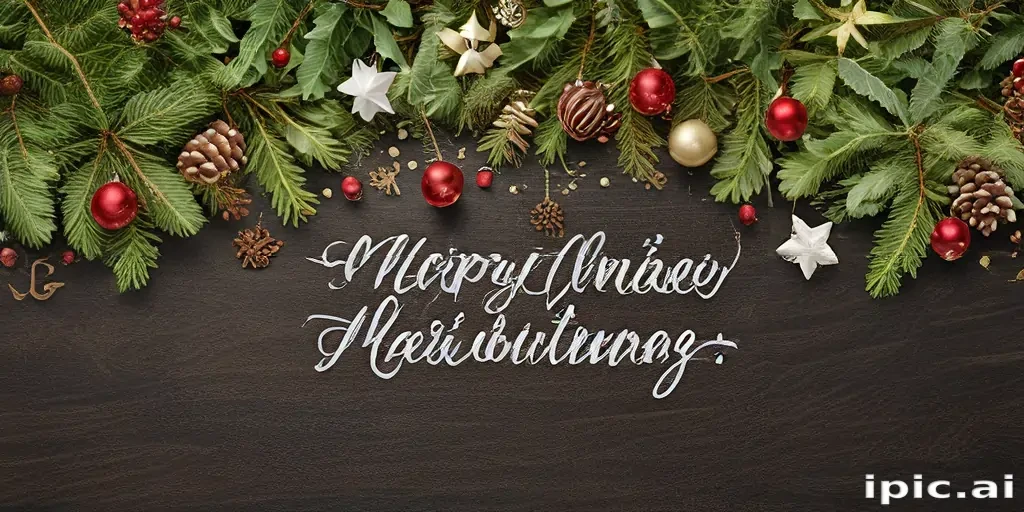 merry christmas transparent