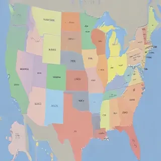 map of states