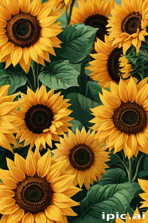 sunflower backgrounds aesthetic