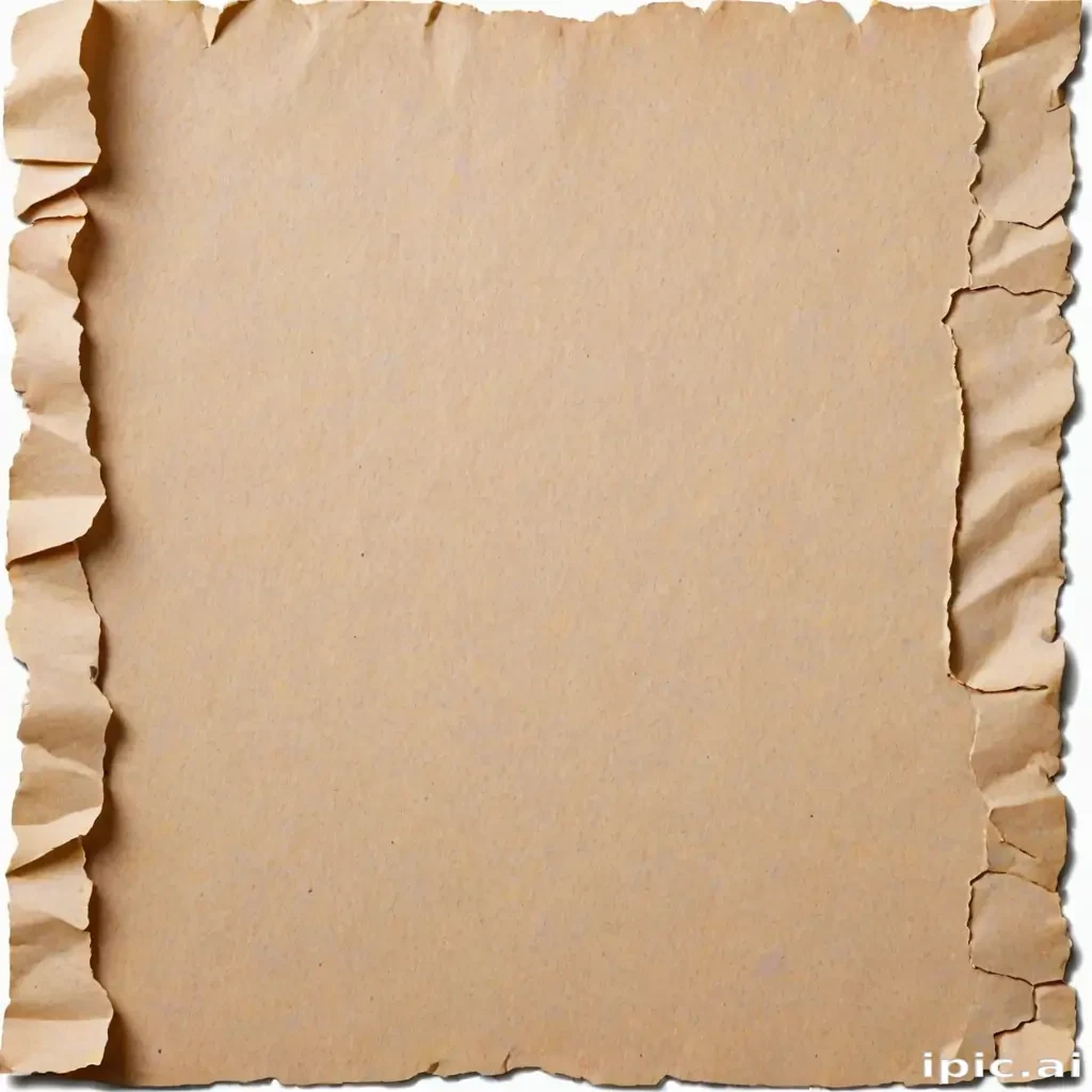 ripped paper transparent