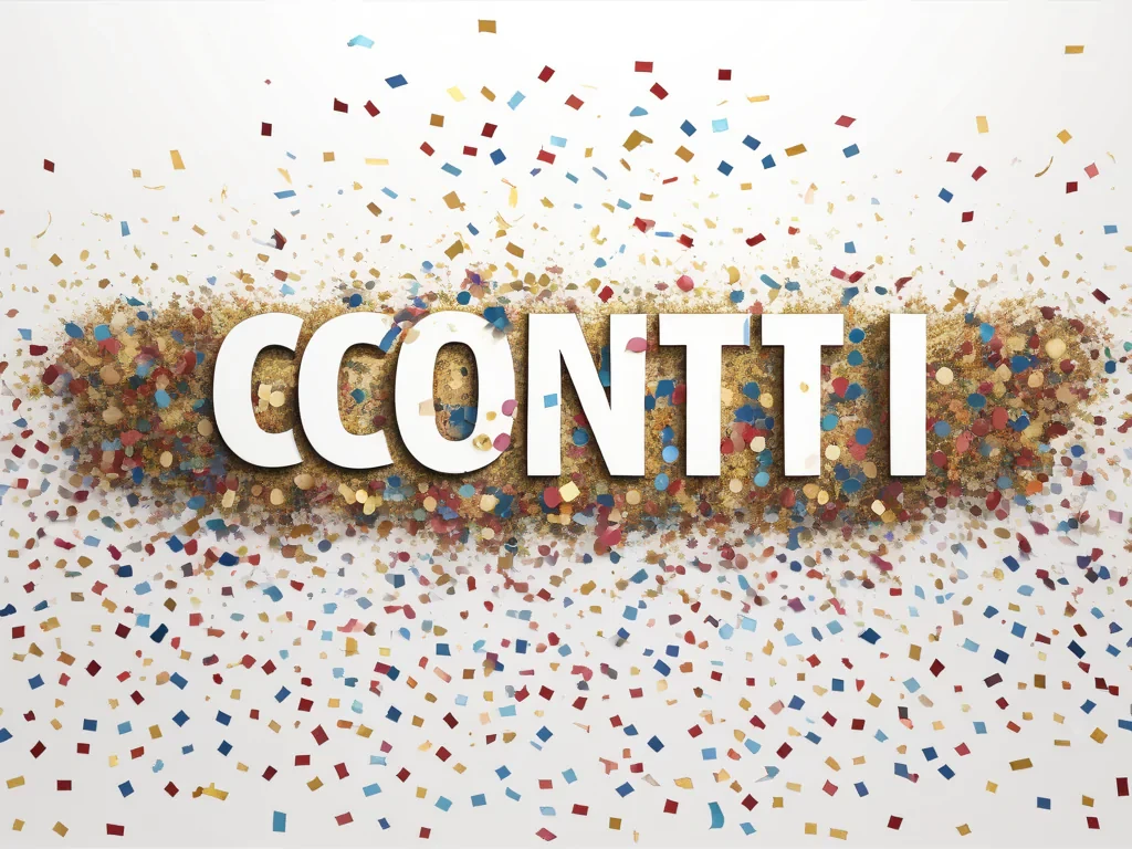 confetti graphic