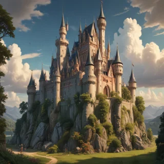 cartoon castel