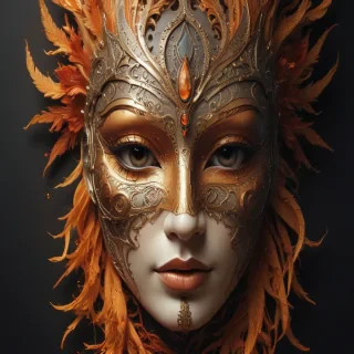 mask drawing
