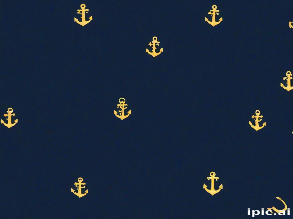 navy background