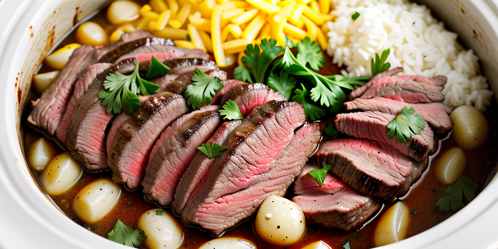 skirt steak crock pot recipes
