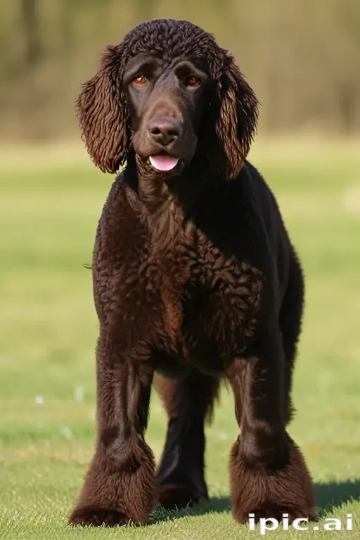 irish water spaniel