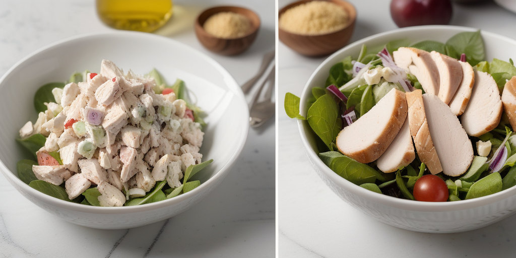 what goes with chicken salad