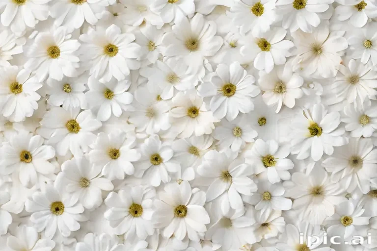 flower background white