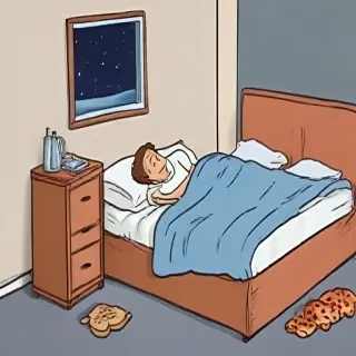 sleep cartoon