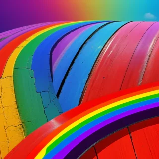 aesthetic wallpapers rainbow