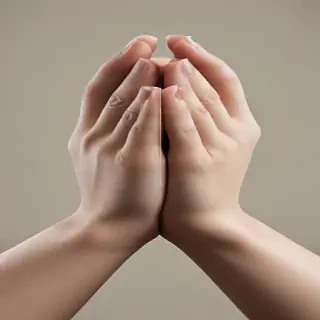 prayer hands png