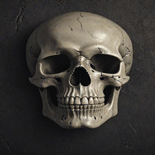 skull background