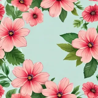 clipart flowers transparent background