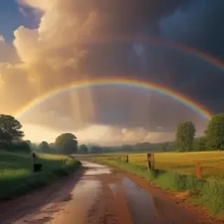 aesthetic wallpapers rainbow