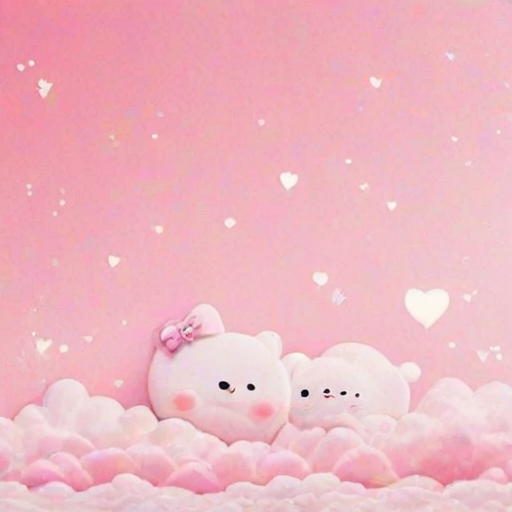 cute aesthetic pink wallpaper