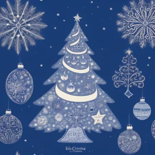 blue christmas