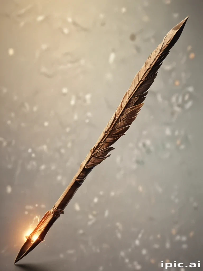 drawn arrow