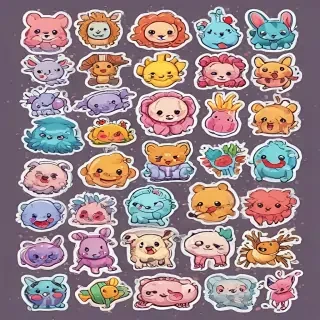stickers clipart