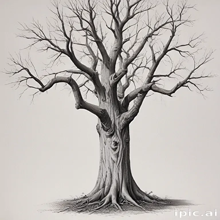 dead tree drawings
