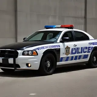 police car wallpaper