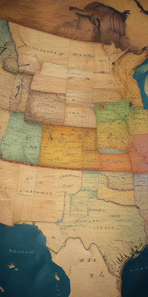 usa map states