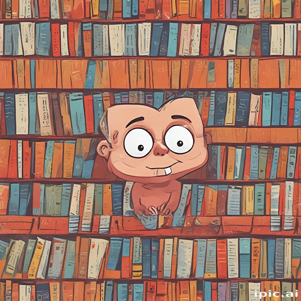 book cartoon image