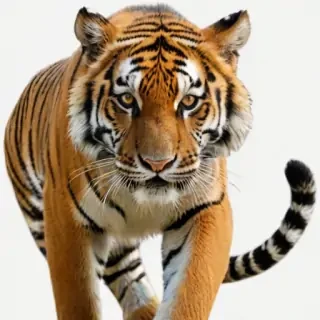 tiger transparent