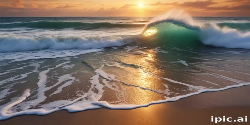 waves transparent