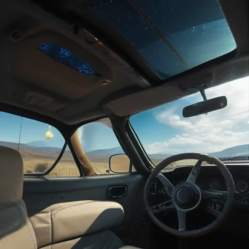 inside a car background