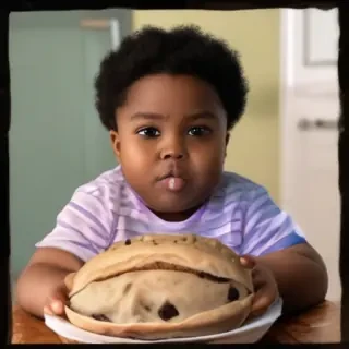 fat black kid
