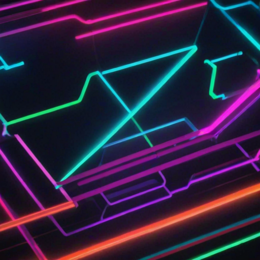 neon back ground