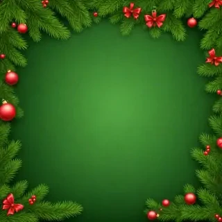 green christmas bg
