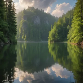 picture of lake