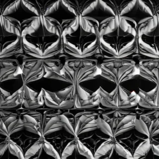 black and white pattern