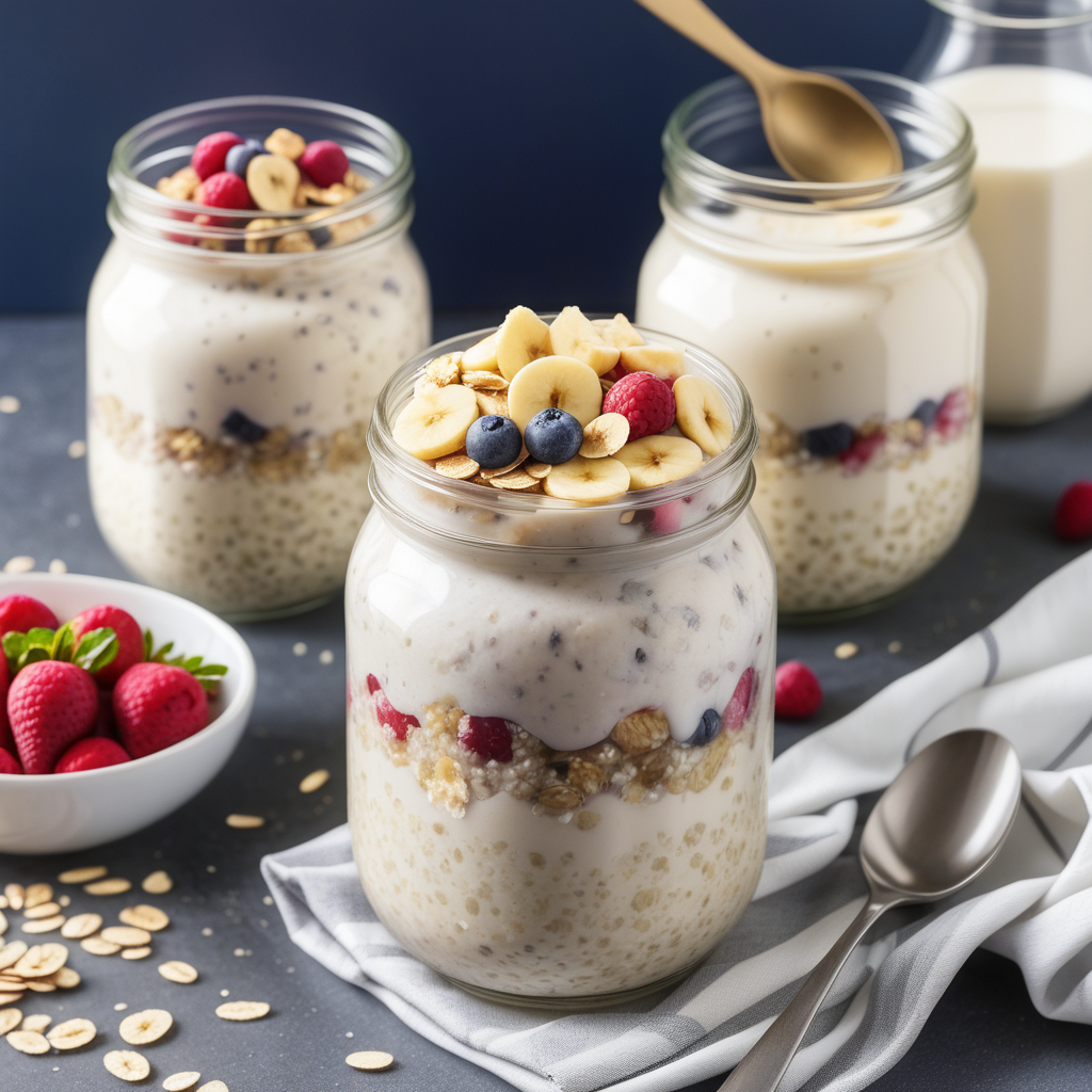 overnight oats with pudding mix