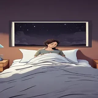 sleep cartoon