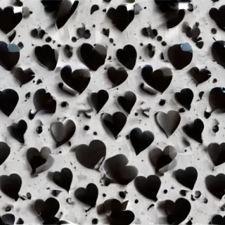 black hearts png