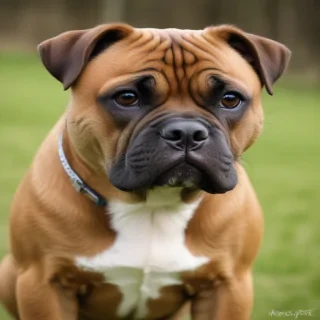 staffy bull bullmastiff