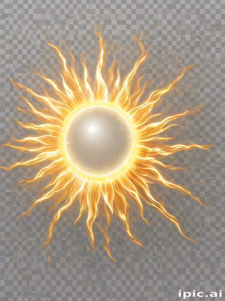 sun transparent background