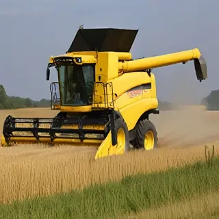 combine harvester