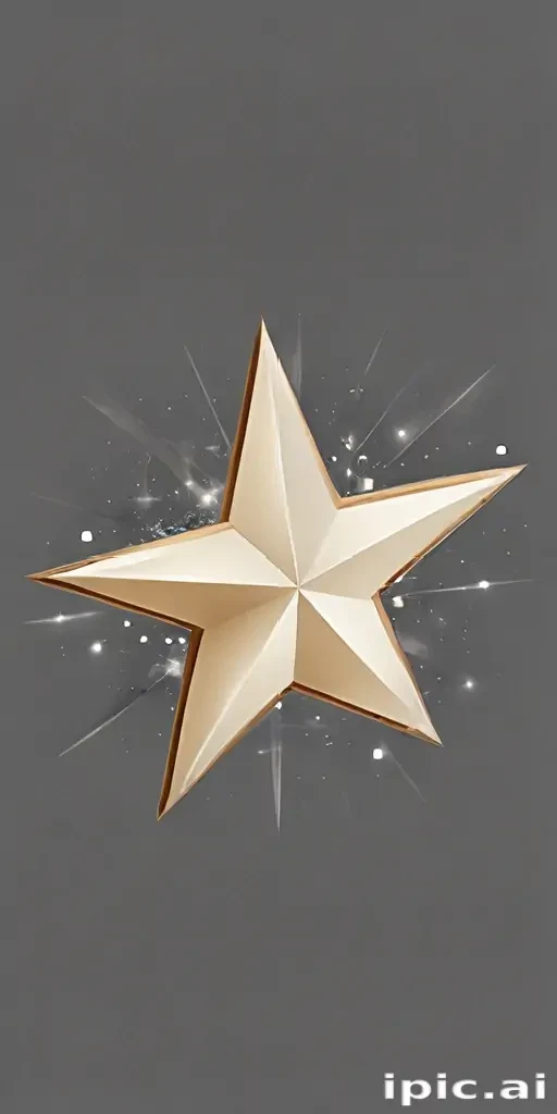 christmas star clipart free