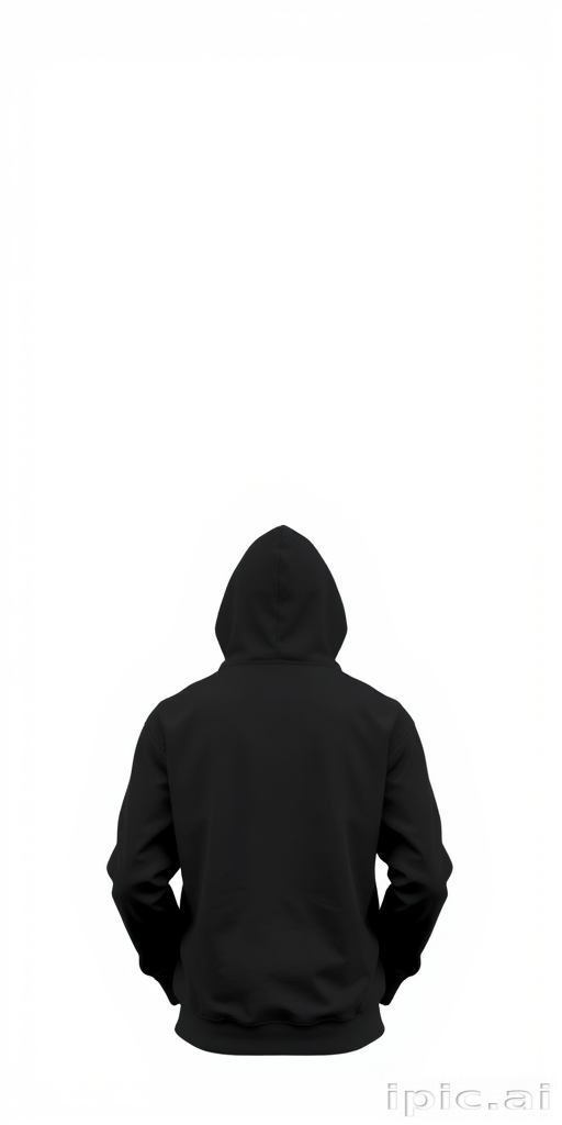 black hoodie mockup png